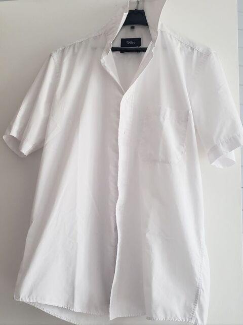 Chemise blanche manches courtes  2 Nanterre (92)