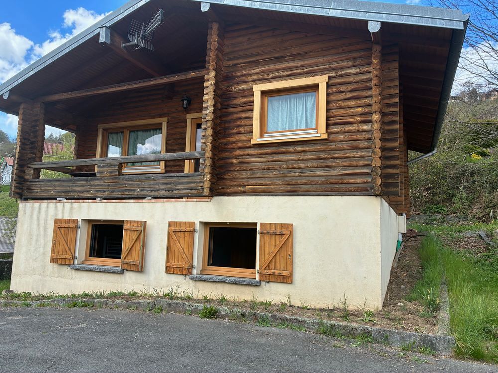   Chalet rondins 7 minutes des pistes. Lorraine, La Bresse (88250)