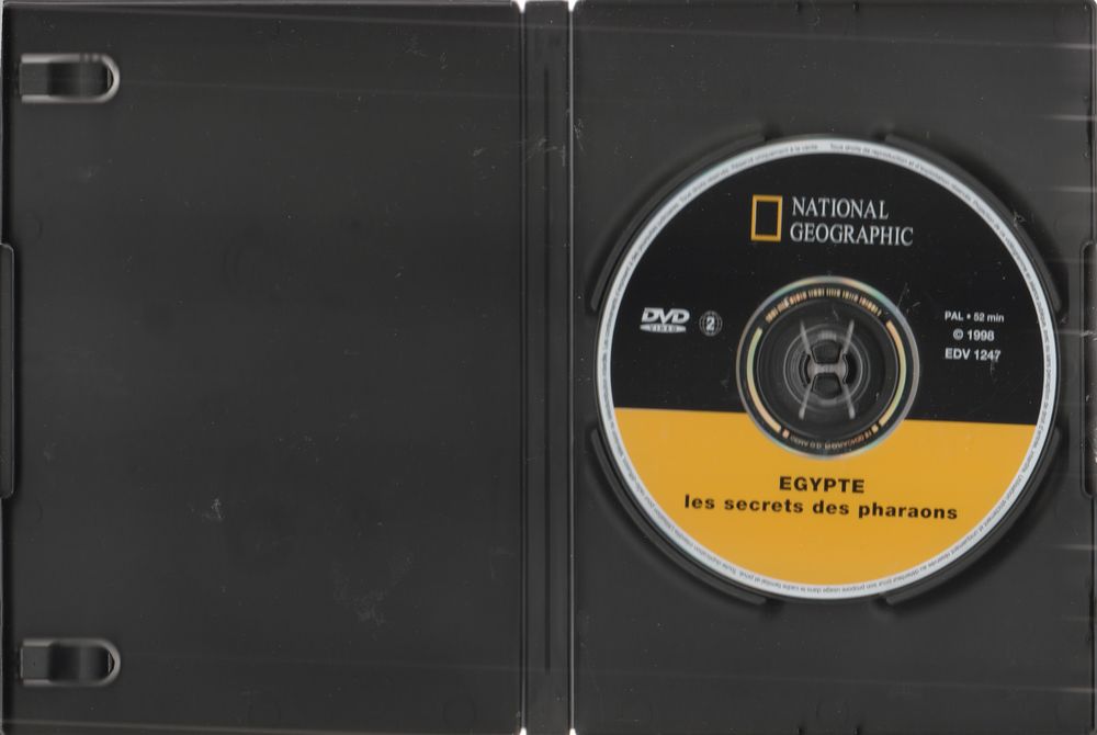 Egypte: Les secrets des Pharaons National G&eacute;ographic DVD et blu-ray