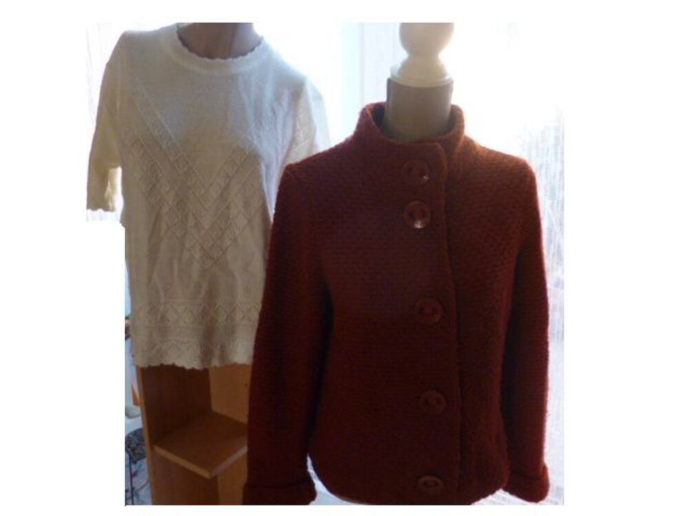 tunique arm&eacute;e, pulls, gilet - 38- 40 - zoe Vêtements