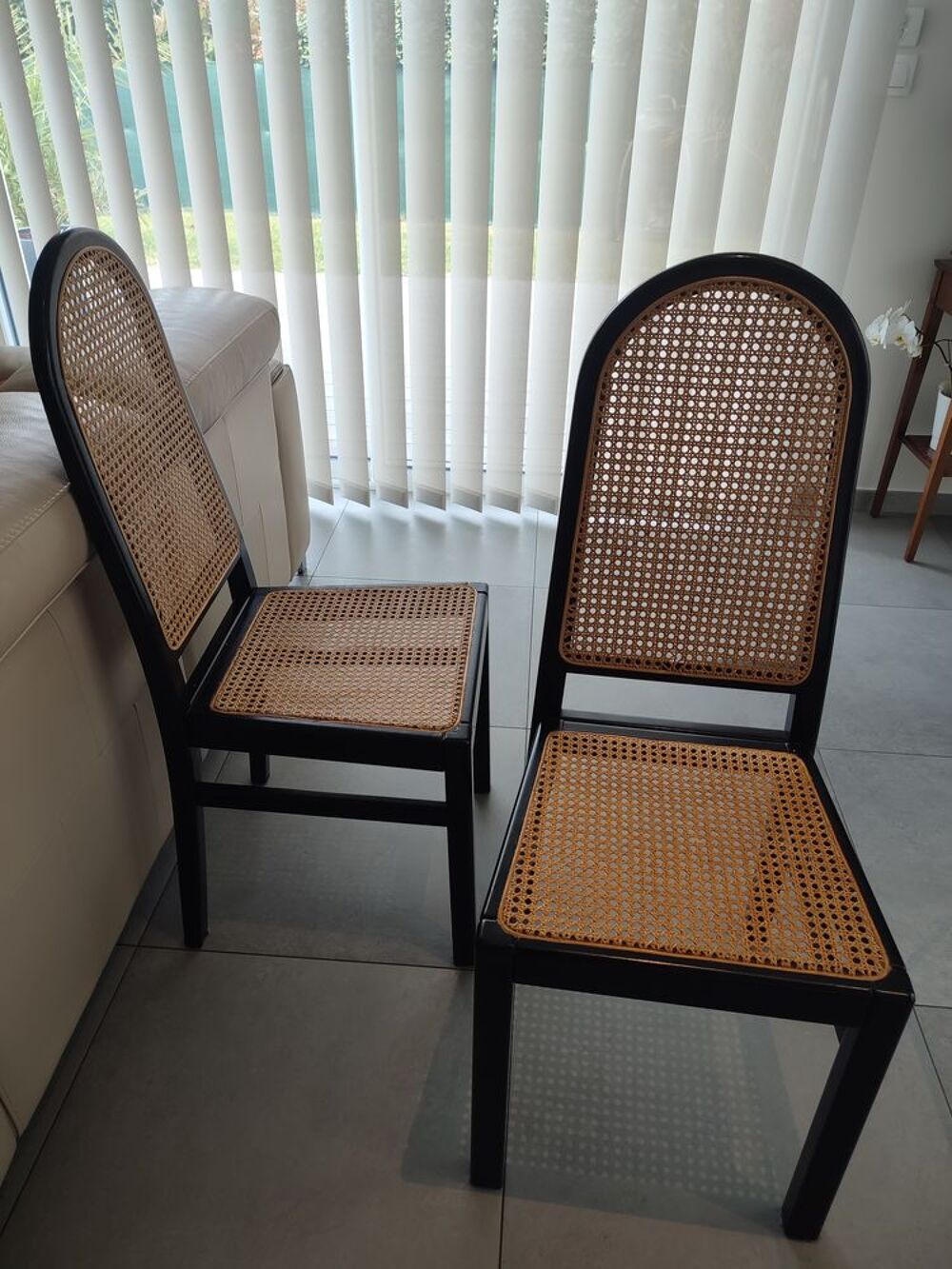 4 Chaises de Salle &agrave; manger Meubles