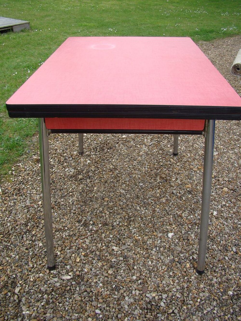 Table de cuisine en formica - vintage Meubles