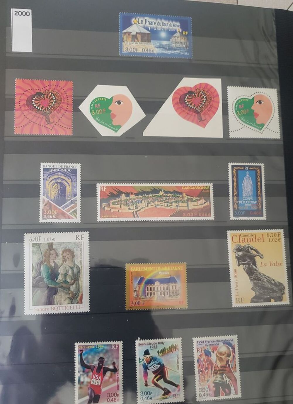 Timbres collections neufs** 