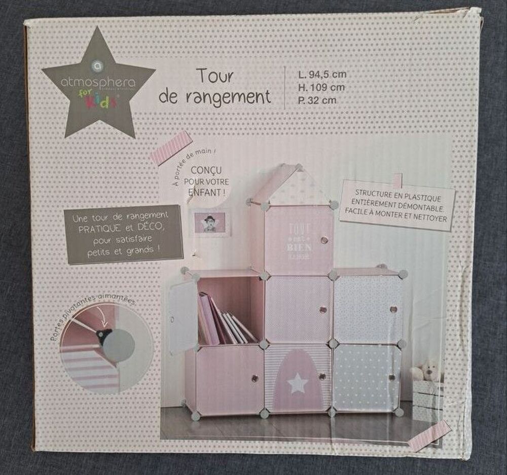Ch&acirc;teau Tour de Rangement Mobilier enfants