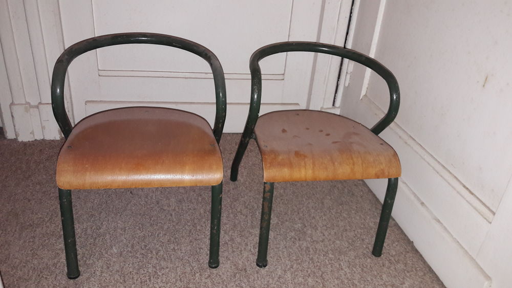 petite table d'&eacute;cole vintage Meubles