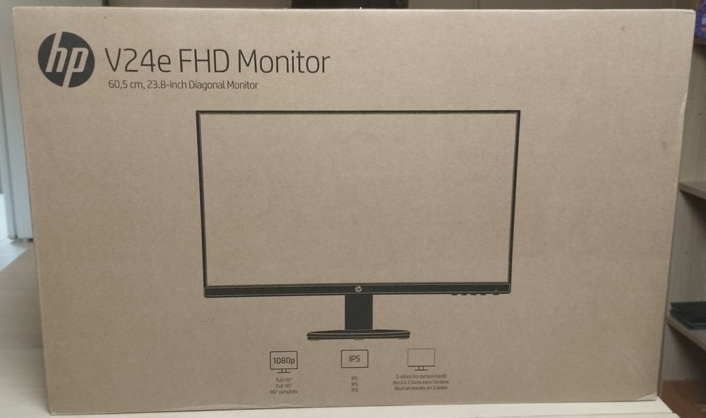 d'un &eacute;cran FHD Monitor HP V24e Matériel informatique