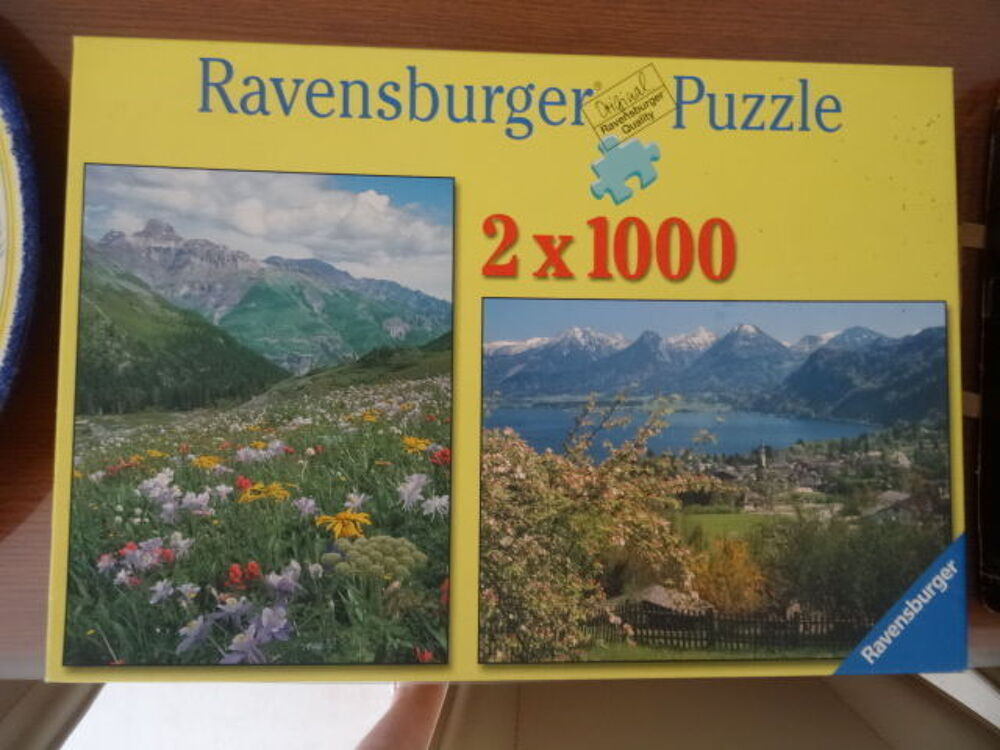 Puzzle 2 x 1000 pi&egrave;ces Montagnes
Jeux / jouets