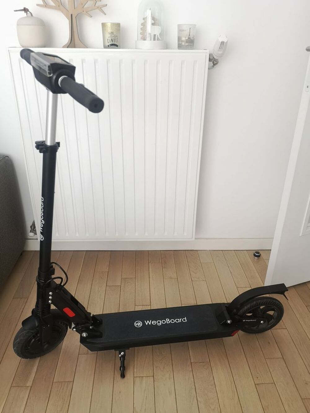 Trottinette &eacute;lectrique pliable WegoBoard Suprem 2.0 Noir Sports