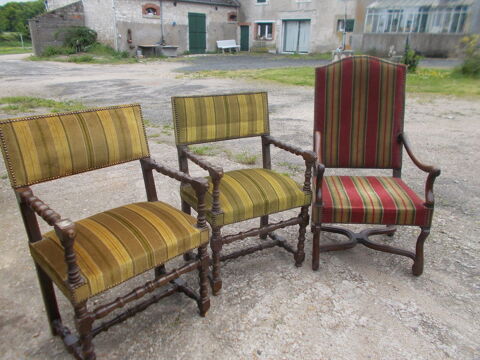 3 fauteuil ancien faire prix  150 Saran (45)