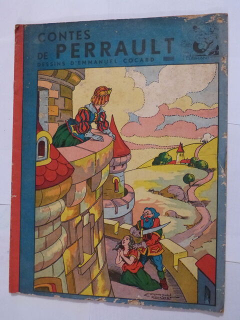 CONTES DE PERRAULT  illustrations  EMMANUEL COCARD 6 Brest (29)