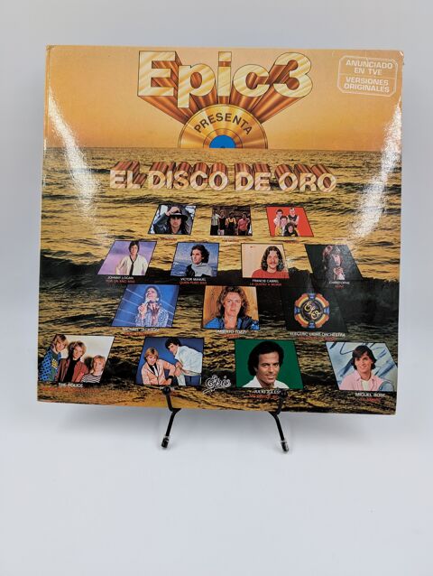 Vinyle 33 tours Epic 3 Presenta : El Disco de Oro en fourrea 5 Vulbens (74)