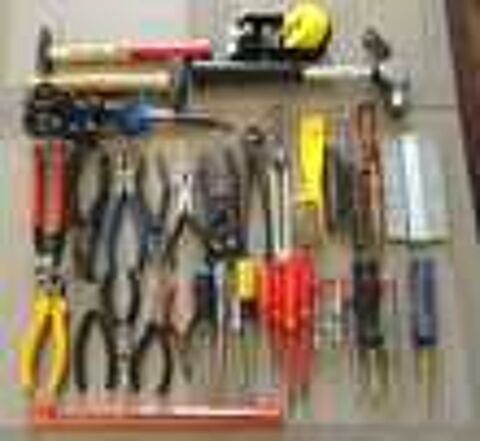 Outils divers, lot de 39, TBE Bricolage