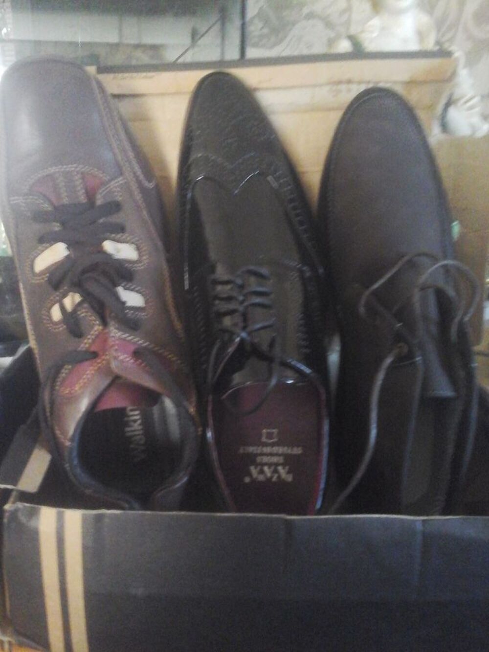 A SAISIR LOT DE CHAUSSURES ITALIENNES GRANDES TAILLES Chaussures