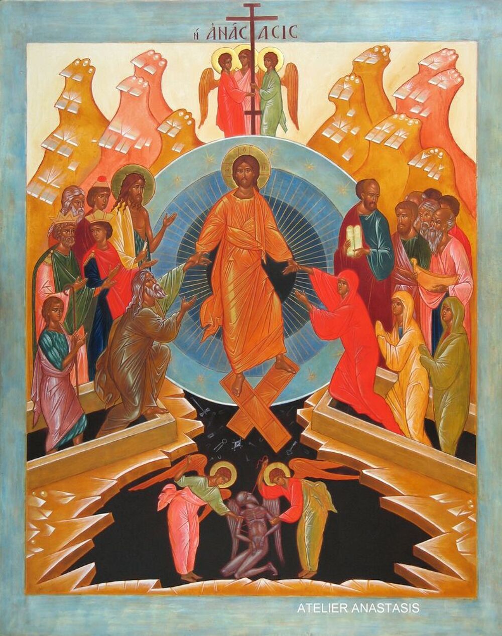   Cours de peinture d'icônes de tradition byzantine 