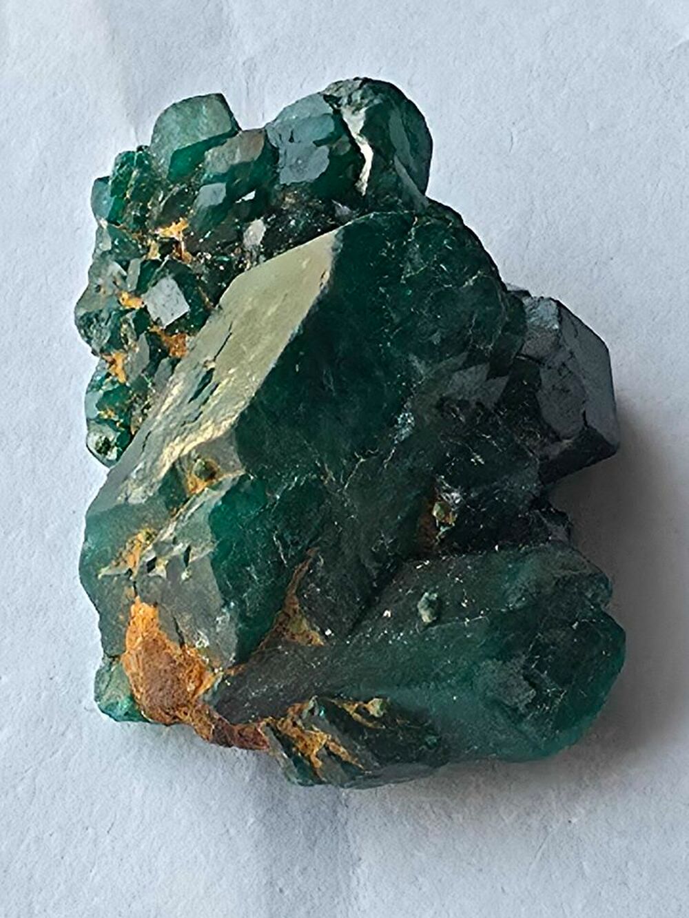 Dioptase brute du Katanga RDC-Collection 13g 