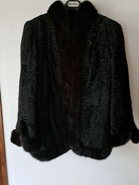 Veste astrakan et vison  0 La Fert�-Mac� (61)