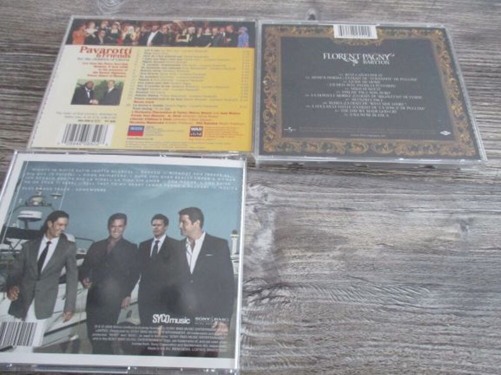 lot DE 3 cd CD et vinyles