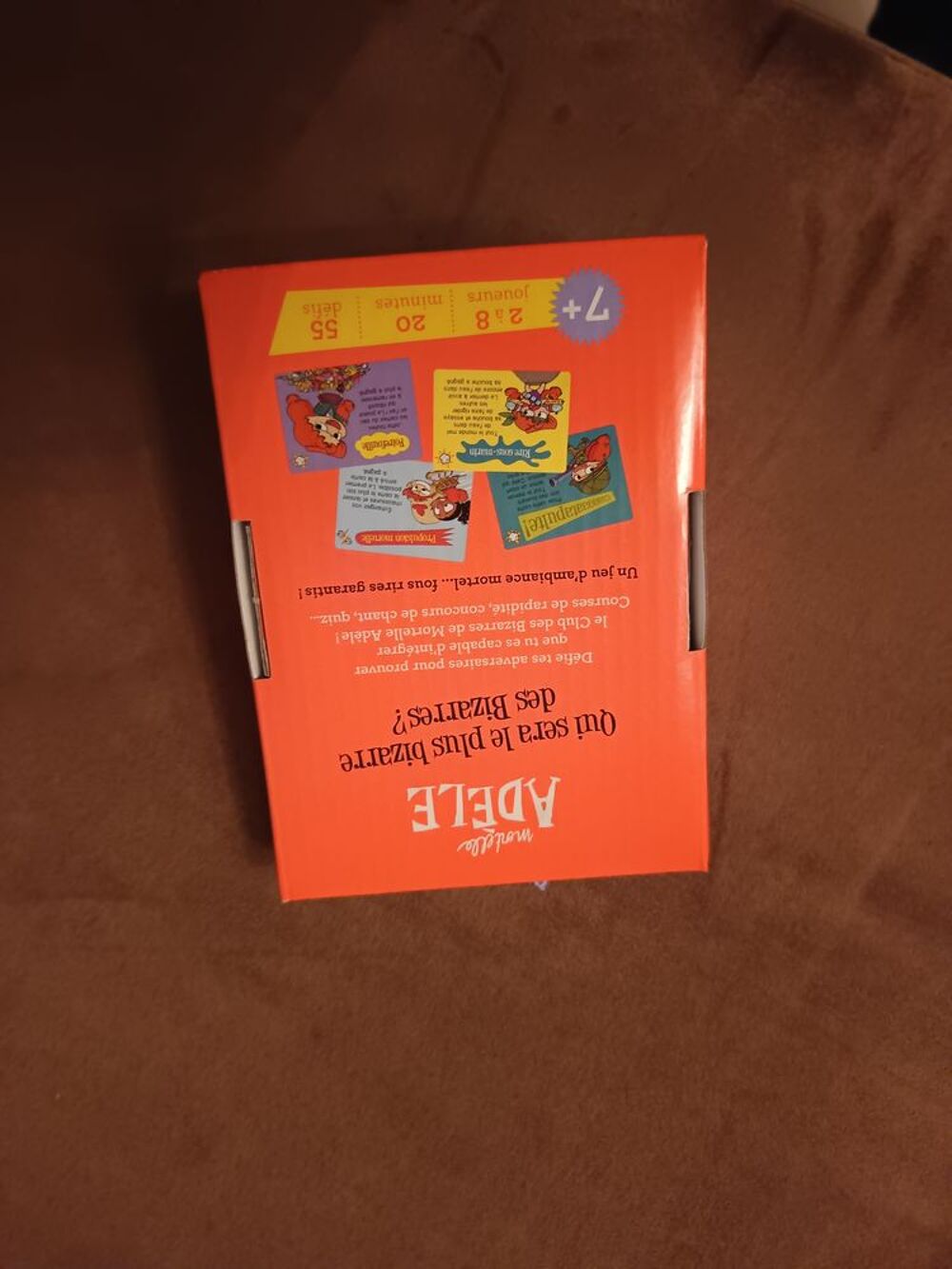 Jeu mortelle Ad&egrave;le 
Jeux / jouets