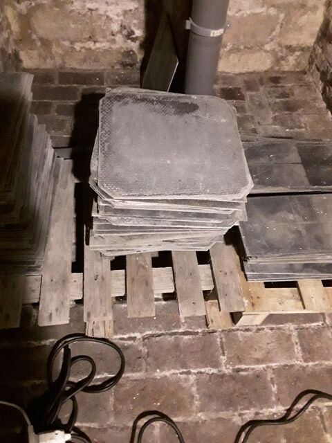 Lot d ardoiises en fibro ciment 60 Faches-Thumesnil (59)