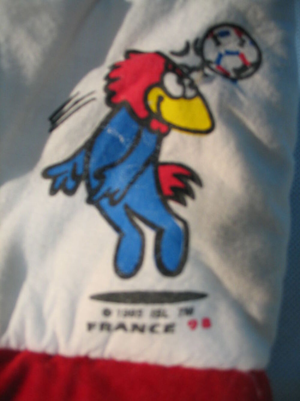 Chapeau de supporter de football du mondial 1998 