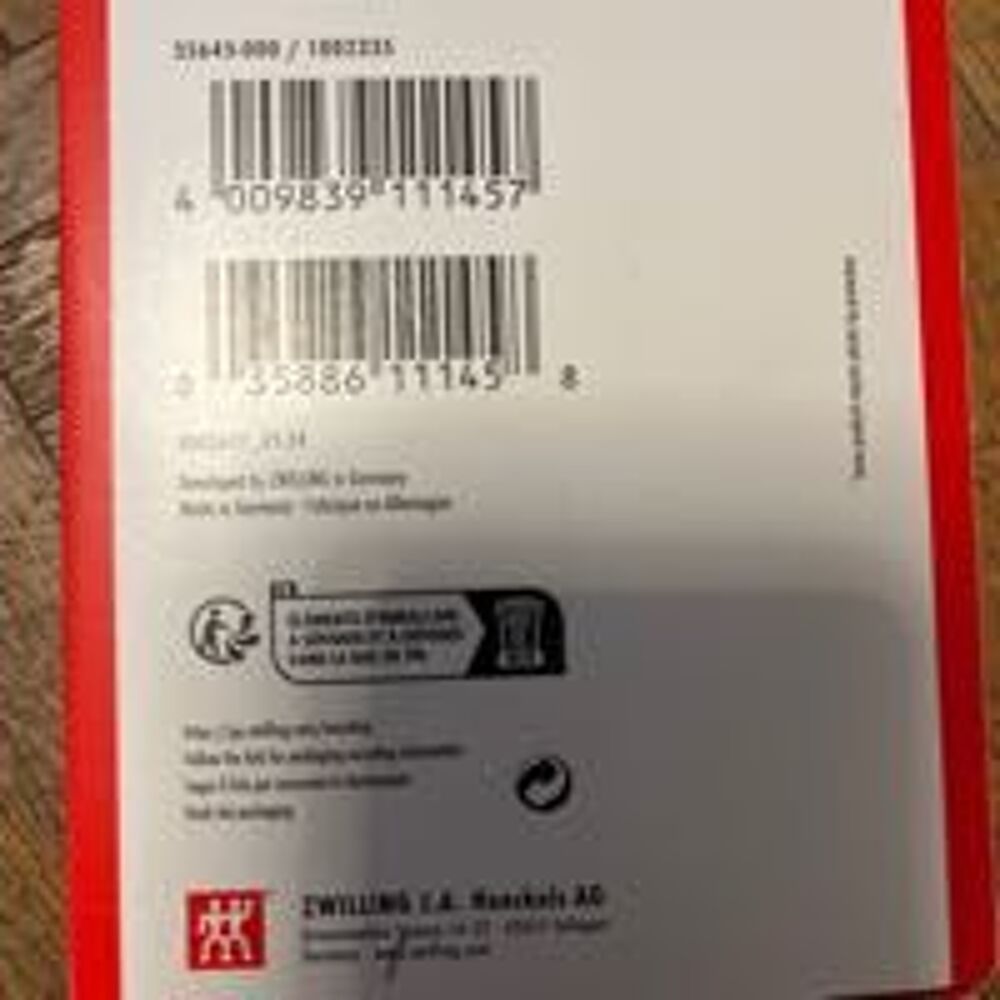 set de couteau (2) zwilling Electroménager