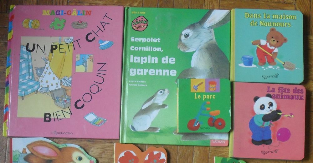 Lot de 8 livres Neufs pour petits enfants. Livres et BD
