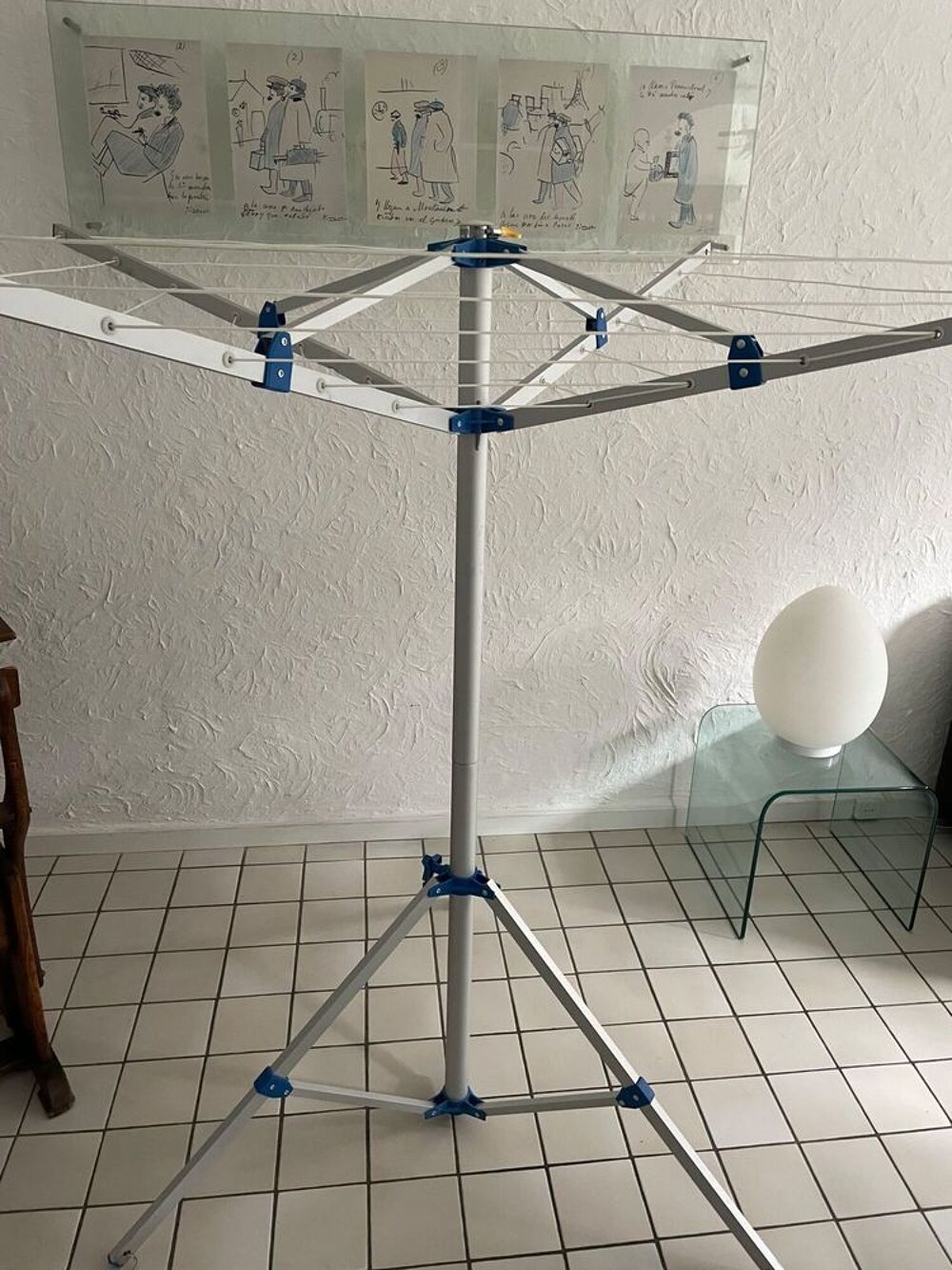 SECHOIR PARAPLUIE REPLIABLE A POSER Jardin