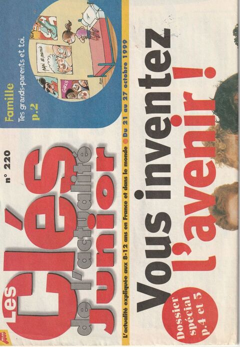 journal les cls juniors de l'actualit 0 Mouterre-Silly (86)