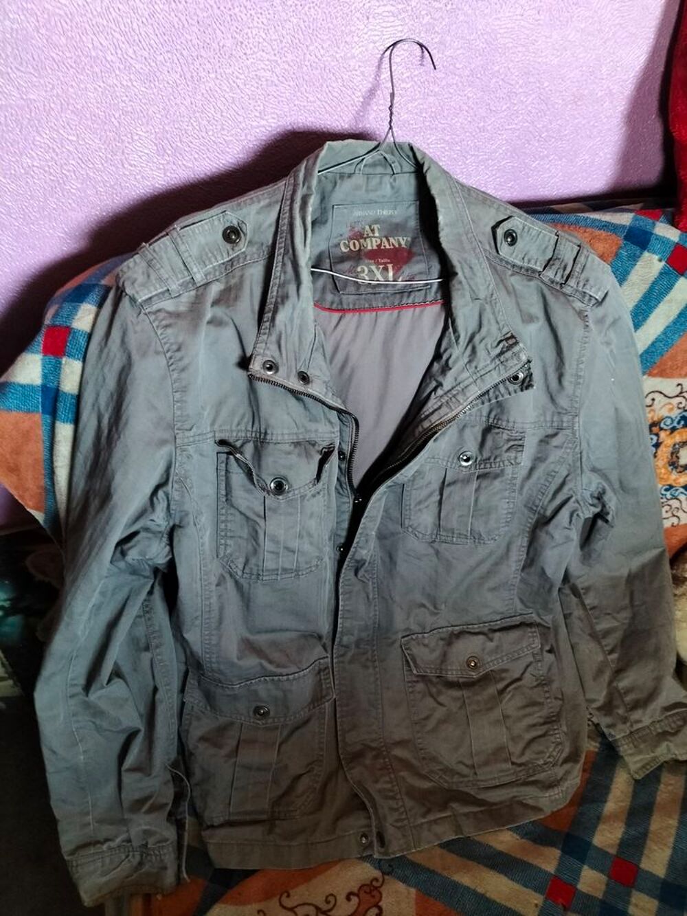 Veste Armand Thierry coton taille 3 XL tr&egrave;s bon &eacute;tat Vêtements