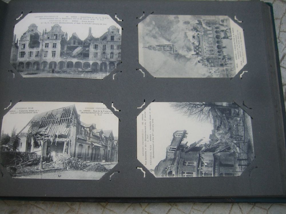 Billets de banque et cartes postales allemands 1914 Photos/Video/TV