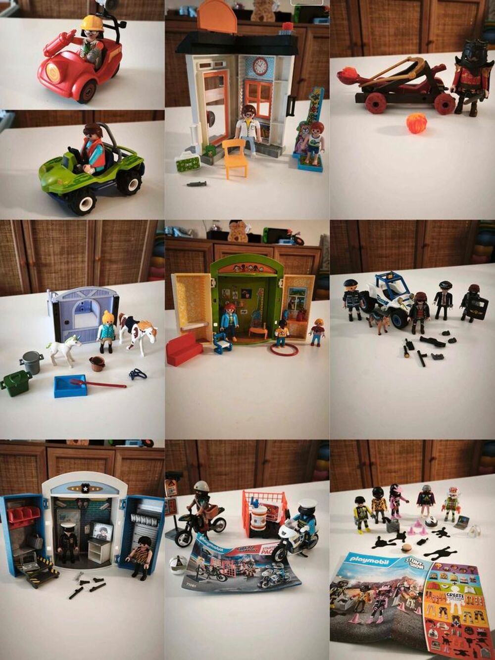 gros lot de playmobil Jeux / jouets