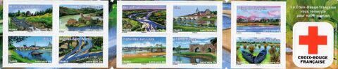  CARNET   FRANCE
CROIX ROUGE
NEUF **  NON PLIE 13 Caumont (09)