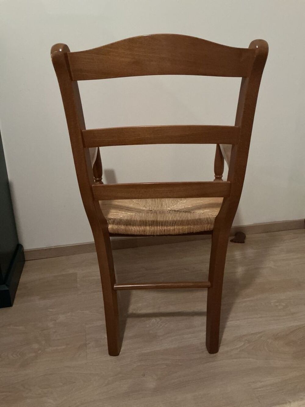 Fauteuil bois massif ch&ecirc;ne clair Meubles