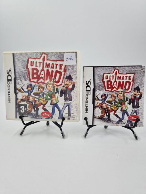 Jeu Nintendo DS Ultimate Band en boite, complet 3 Vulbens (74)