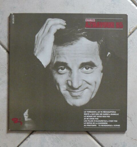 LP Charles AZNAVOUR : Aznavour 65 - Barclay 80.255 M 12 Argenteuil (95)