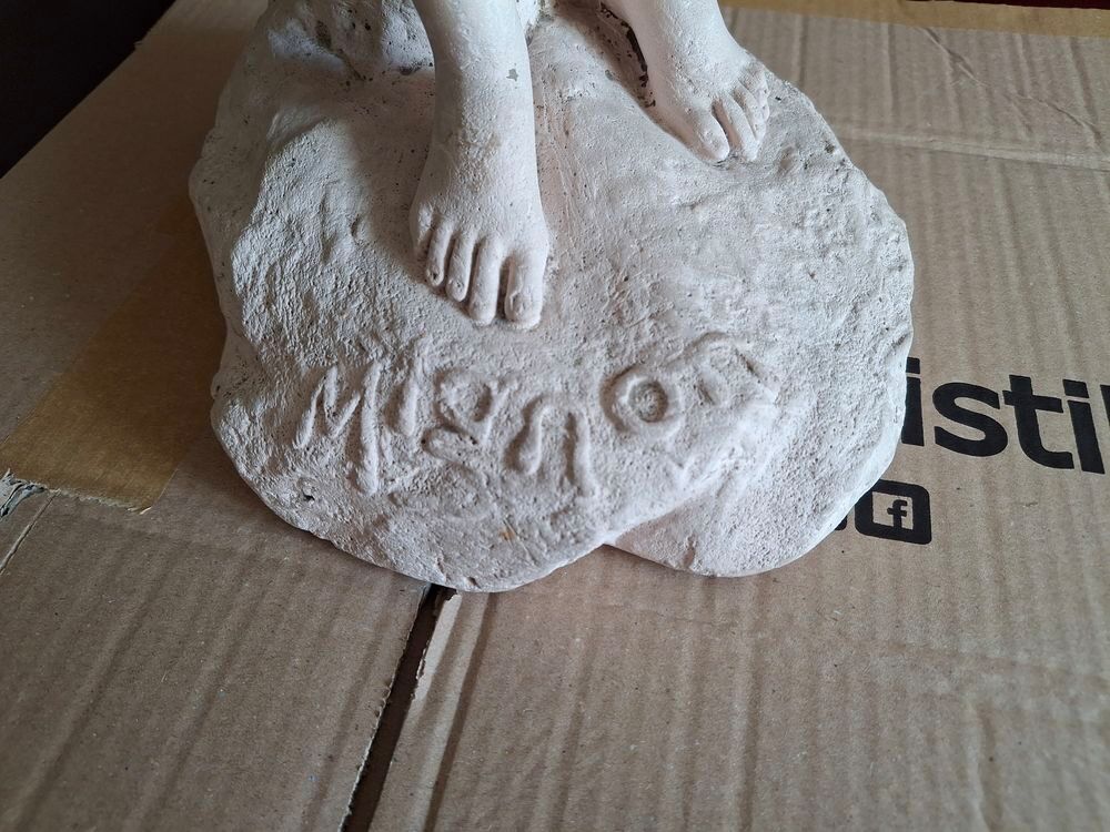 Sculpture Joueuse de mandoline hauteur 57,5 cm Décoration