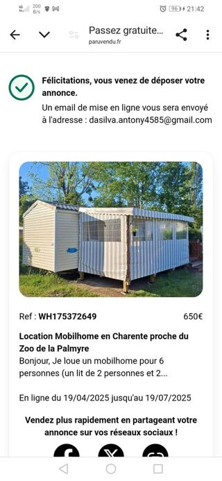 Location  Mobile Home 