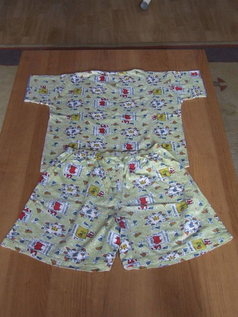 Pyjama 2 pi&egrave;ces, tee-shirt manches courtes et short, 8&nbsp;ans Vêtements enfants