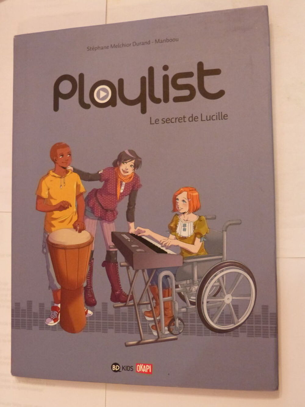 BD - PLAYLIST N&deg; 1 d&eacute;dicac&eacute;e MANBOOU Livres et BD