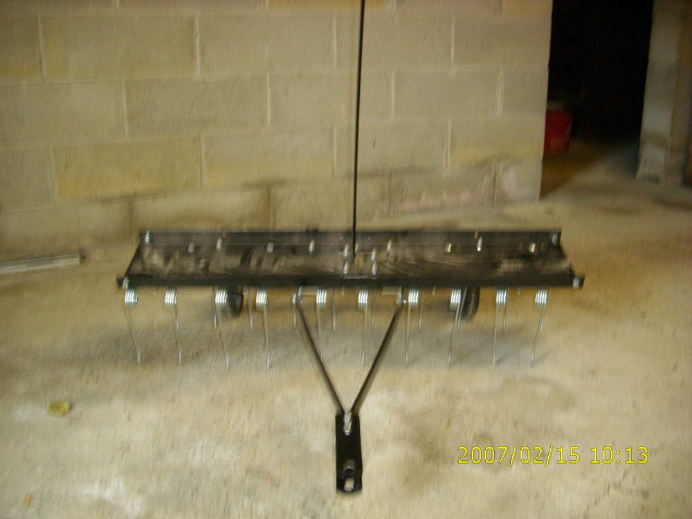scarificateur Autoport&eacute;e Jardin