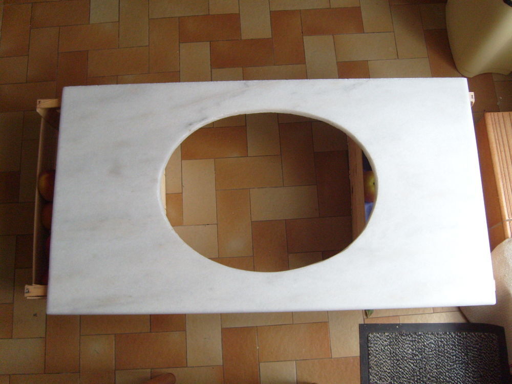 plan de toilette marbre Bricolage