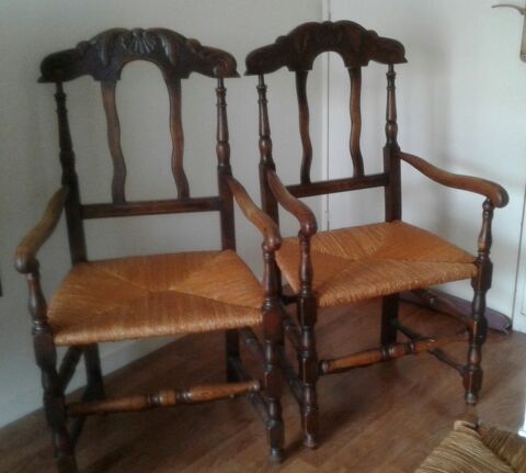 2 FAUTEUILS PAILLES 19me 300 Boulogne-Billancourt (92)