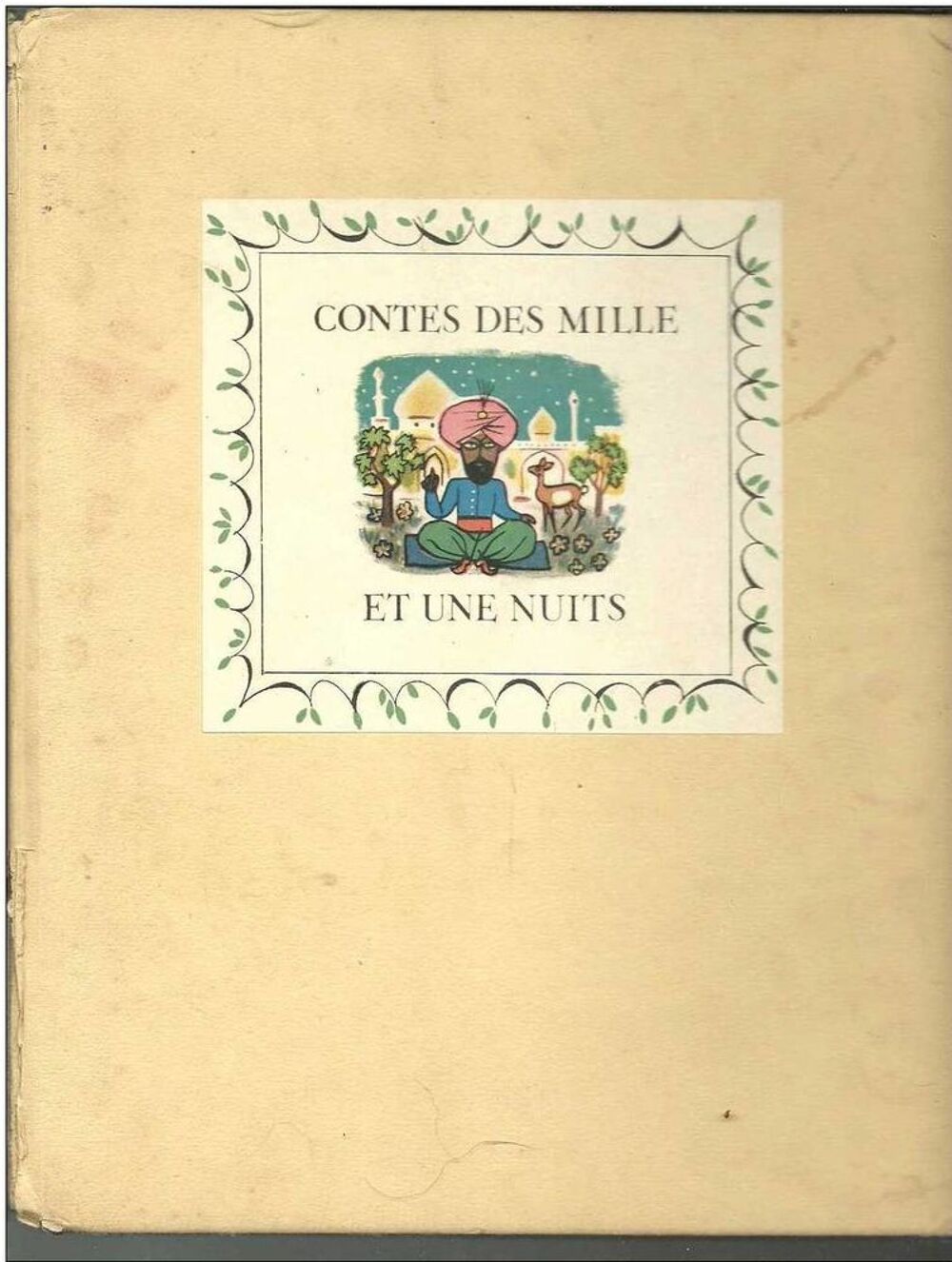 CONTES DES MILLE ET UNE NUITS - Edition MAME - 1949 Livres et BD