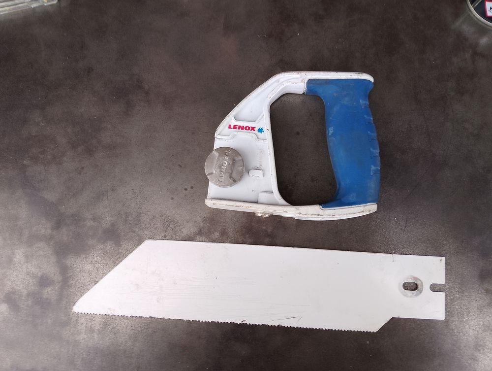 LENNOX scie egoine pvc 12" 300 mm Bricolage