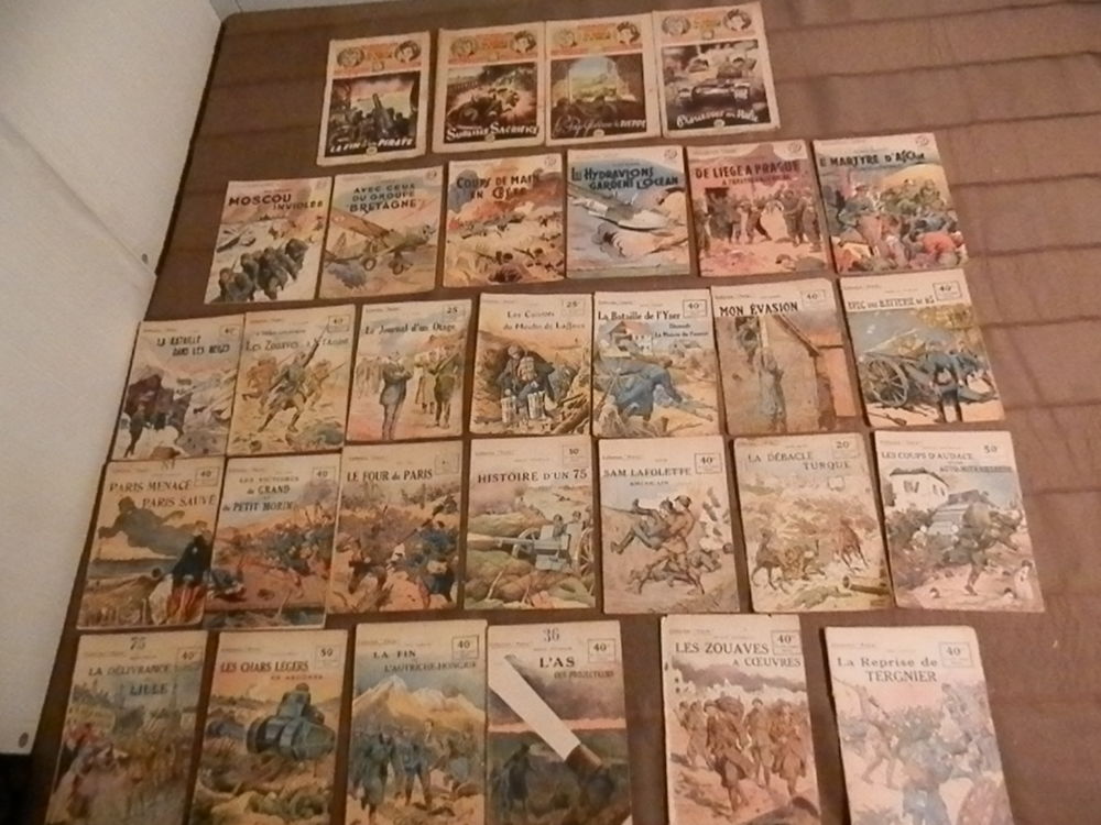 lot de vieux magazines PELERINS et vieilles revues Livres et BD