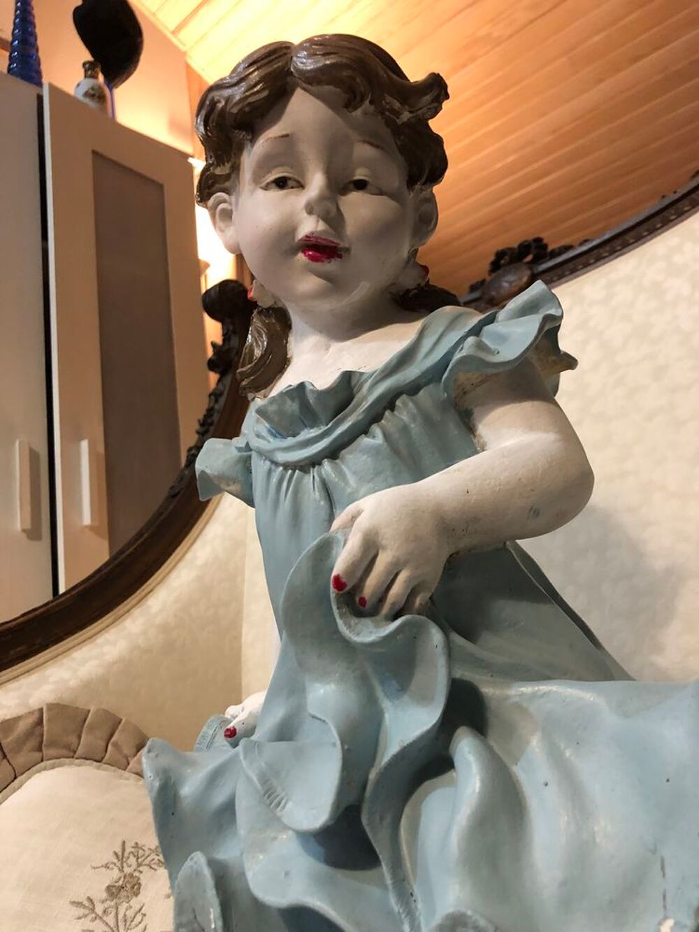 Statuette du 19 eme , jolie d&eacute;coration Décoration