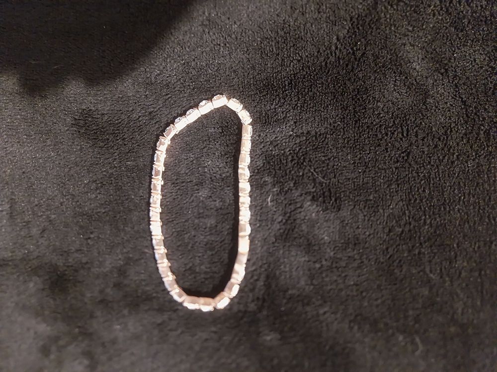 Bracelet strass blanc Bijoux et montres