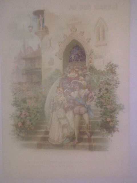 Chromo Au bon march� Paris Le chat bott� N�6 Mariage 8 N�rac (47)