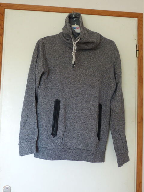 sweat gris chin col montant 5 Gugon (56)
