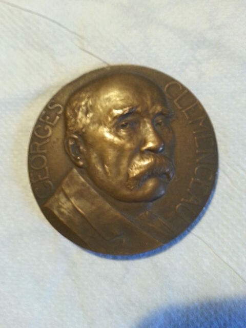 m�daille georges clemenceau 140 Montceaux-l�s-Provins (77)